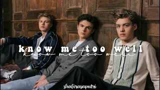 know me too well - new hope club ft. danna paola ( slowed ) with lyrics // song tiktok ࿐