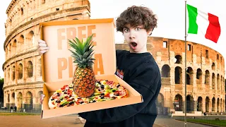 Selling Pineapple Pizza in Italy!