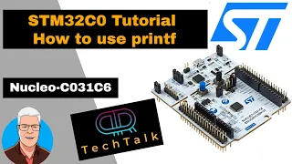 STM32C0 Tutorial, How to use printf