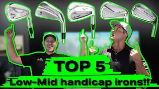 TOP 5 forged Irons for LOW-MID Handicappers! ( Are these the best irons in golf?! )