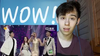 Polina Gagarina, Darren, Daneliya and Air Ai 《We Are The World》《Singer 2019》 EP14 Reaction