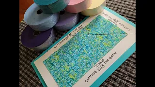 Cutting Your Fabric Strips! ~ Finding the Grain!