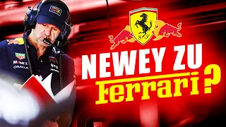 Wechselt Newey zu Ferrari? F1 Abschied bei Red Bull steht bevor!