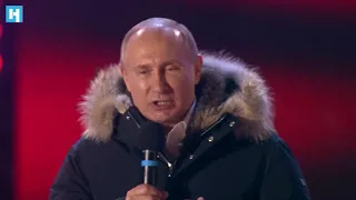 Выступление Путина на митинге в Москве 18 марта