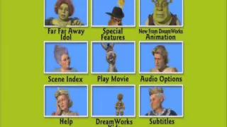 Shrek 2 DVD Menu  with Donkey