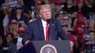 President Trump's re-election rally in Tulsa