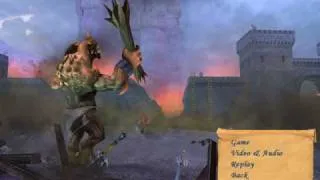 Heroes of Might and Magic V Tribes of the East main menu animation