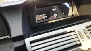 BMW e65 android 9.0 monitor sound glitch