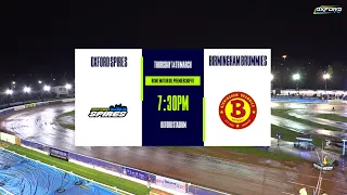 OXFORD 'Spires' vs BIRMINGHAM 'Brummies' | ROWE Motor Oil Premiership R1 | OXFORD SPEEDWAY TV 2024