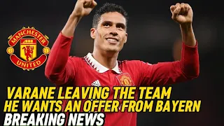 VARANE WANTS TO LEAVE THE TEAM!! MANCHESTER UNİTED BREAKING NEWS