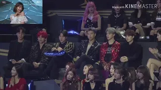 IDOLS REACT TO IZ*ONE 'LA VIE EN ROSE' @ MAMA 2018 IN HONGKONG [FULL] (BTS,TWICE,CHUNGHA,SUNMI,WJSN)