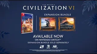 Civilization VI - Expansion Bundle Available Now on Nintendo Switch