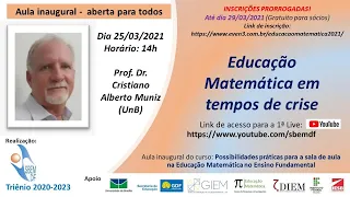 Aula Inaugural - Professor Dr. Cristiano Alberto Muniz (UnB)