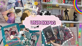 || UNBOXING 📦 || MANGA HAUL || My first unboxing video | JUJUTSU KAISEN + HEARTSTOPPER + HERE U ARE