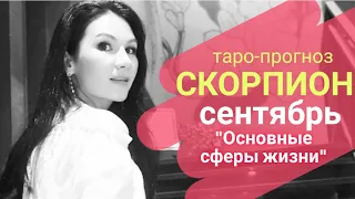 СКОРПИОН ФИНАНСЫ РАБОТА СЕНТЯБРЬ 1~15. "Основные сферы жизни"