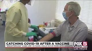 'Breakthrough' cases rare, but COVID-19 infection still possible after vaccination