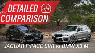 2020 BMW X3 M vs Jaguar F-PACE SVR: Detailed comparison (POV)