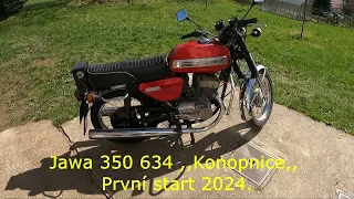 První letošní start Jawa 350/364 ,,konopnice,, 🏍🛵