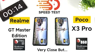 Poco X3 Pro vs Realme GT Master Edition Speedtest Comparison Snapdragon 860 vs 778G 🔥🔥🔥