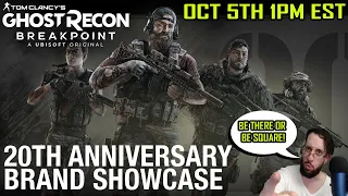 Ghost Recon Breakpoint 20 Anniversary Showcase NEW REVEAL!