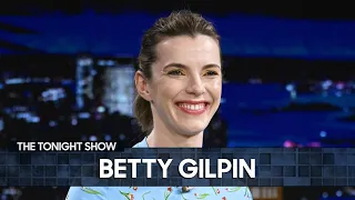 Betty Gilpin Was Accidentally Left in a Body Bag on the Set of Law & Order | The Tonight Show