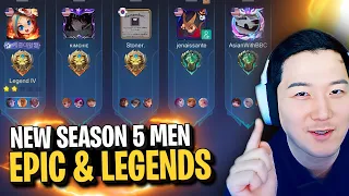 Epic Legends 5 Men | Mobile Legends