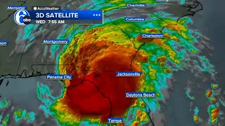 Hurricane Idalia slams into Florida as powerful Category 3 storm