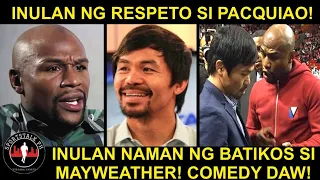 SALUDO ngayon lahat kay Pacquiao, BATIKOS naman ang inaabot ni Mayweather! | PAGKAKA IBA NG DALAWA!