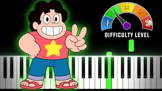 Steven Universe - End Credits | Love Like You (Easy/Basic Piano Tutorial + Sheet Music) - Synthesia