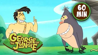 George of the Jungle | George And His Childhood Dreams | Compilation | Cartoons For Kids