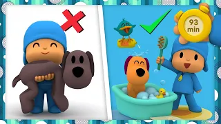 🛀 POCOYO AND NINA - Who Loves Bath time? [92 min] | ANIMATED CARTOON for Children | FULL episodes