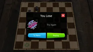 chess prince champion level game play  I result - lose