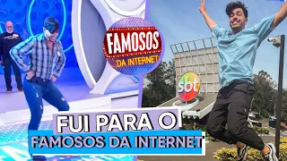 VLOG: PARTICIPEI DO FAMOSOS DA INTERNET NO PROGRAMA ELIANA