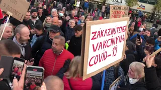 Protest proti vláde Igora Matoviča, Slovensko - Bratislava 17.11.2020/ 4. Časť