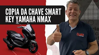 YAMAHA NMAX 2021 - CÓPIA de CHAVE de PRESENÇA - #yamahanmax #yamahabrasil #chaveiro