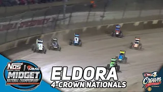 USAC Midget Feature | 2023 4-Crown Nationals at Eldora Speedway