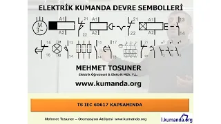 Elektrik sembolleri TS IEC 60617 kapsamında – Mehmet Tosuner – www.kumanda.org