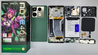 INFINIX NOTE 40 PRO PLUS 5G TEARDOWN & DISASSEMBLY !!! NO DETAIL INFORMATION !!!