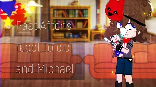 ||Past Afton react to Michael Afton and Evan Afton|| ||FNAF|| ||MY AU||