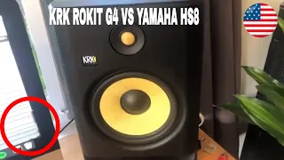 ✅  KRK Rokit G4 vs Yamaha HS8 🔴