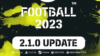 Efootball 2023 V 2.1.0 update is here | new game features New Jersey & new pack in efootball