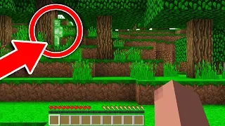 I Found Green Steve on this Minecraft Seed... *NOT CLICKBAIT*