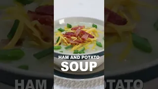 Ham and Potato Soup Recipe #shorts