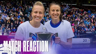 REACTION | Lizzie Arnot | Rangers Women 2-0 Hearts | Scottish Cup Winners