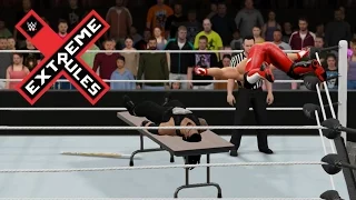 Extreme Rules 2016 - Roman Reigns Vs AJ Styles For The WWE Championship - WWE 2K16