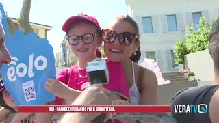 Jesi - Grande entusiasmo per il Giro d’Italia