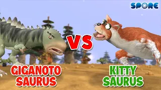 Giganotosaurus (Jurassic World) vs Kittysaurus | Dino vs Horror [S4E9] | SPORE