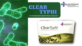 Clear typhi (Rapid Test Kit) #typhoidfever #lifethreatening #bacterialinfection  #salmonella