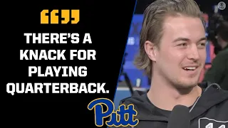2022 NFL Combine: QB Prospect Kenny Pickett COMES BACK to the Draft and Living His DREAM [Full In…