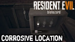 Resident Evil 7 - Where is the Corrosive on the Ship